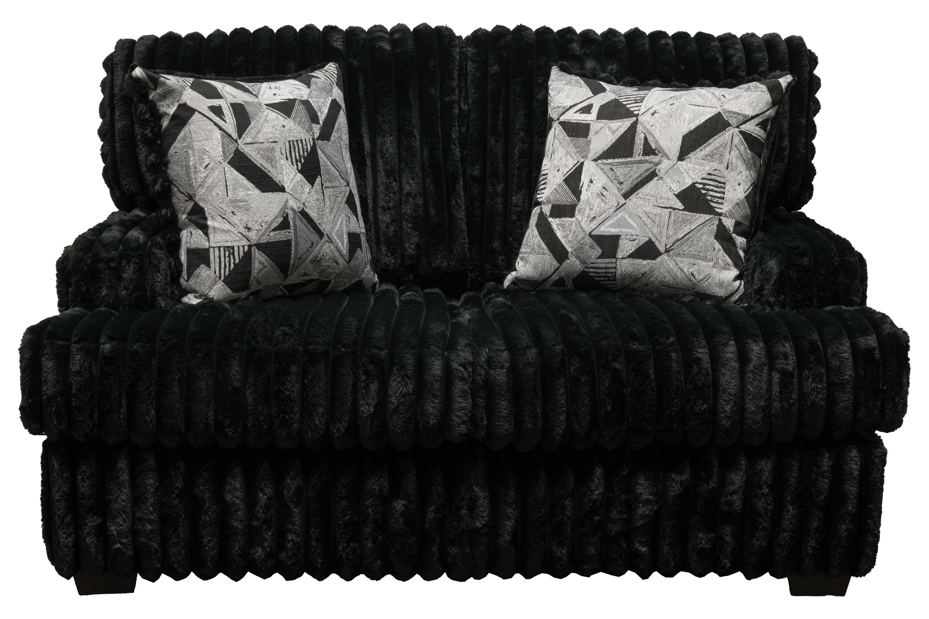 1112 Loveseat Mondo Black