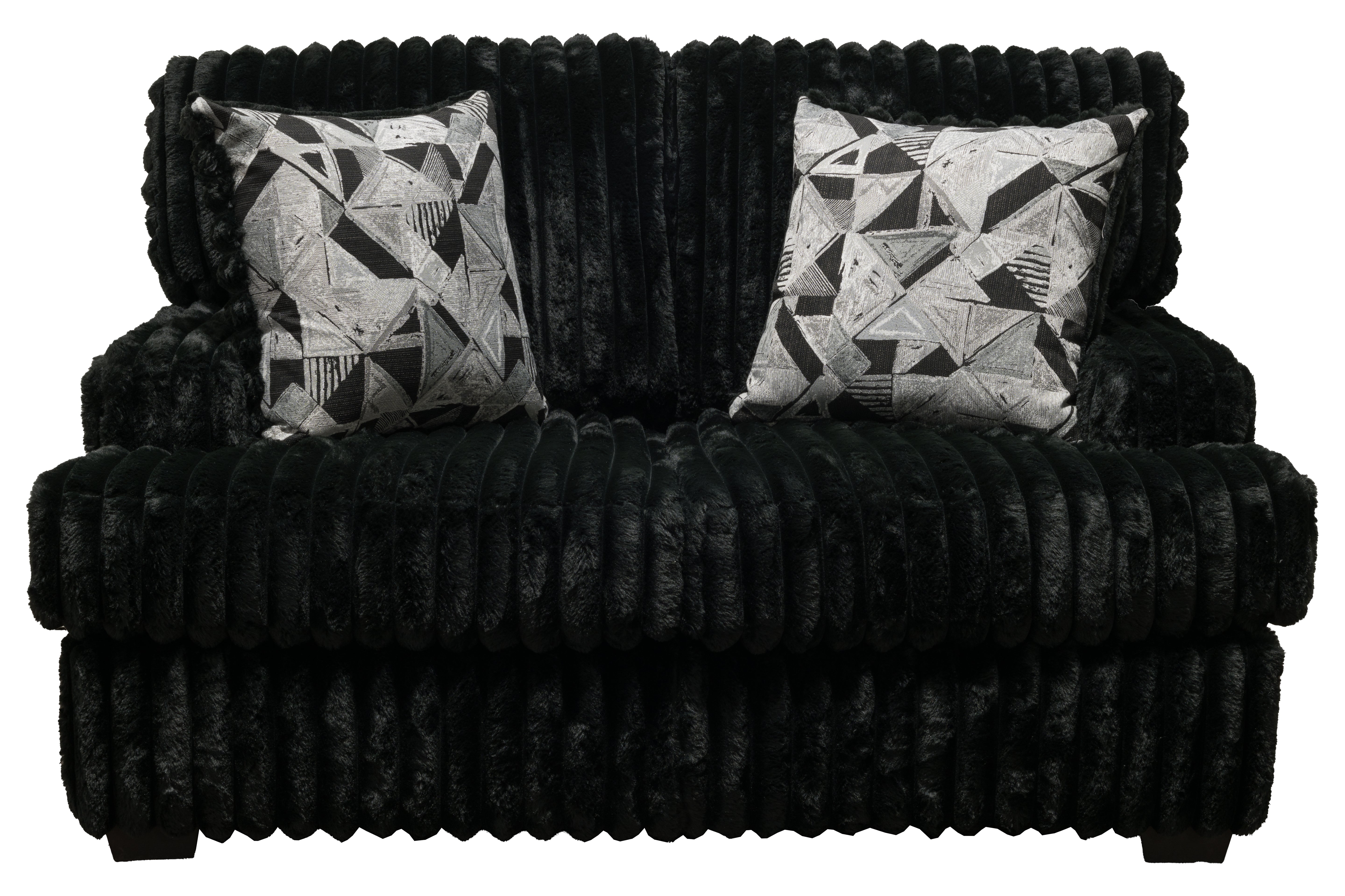 1112 Loveseat Mondo Black