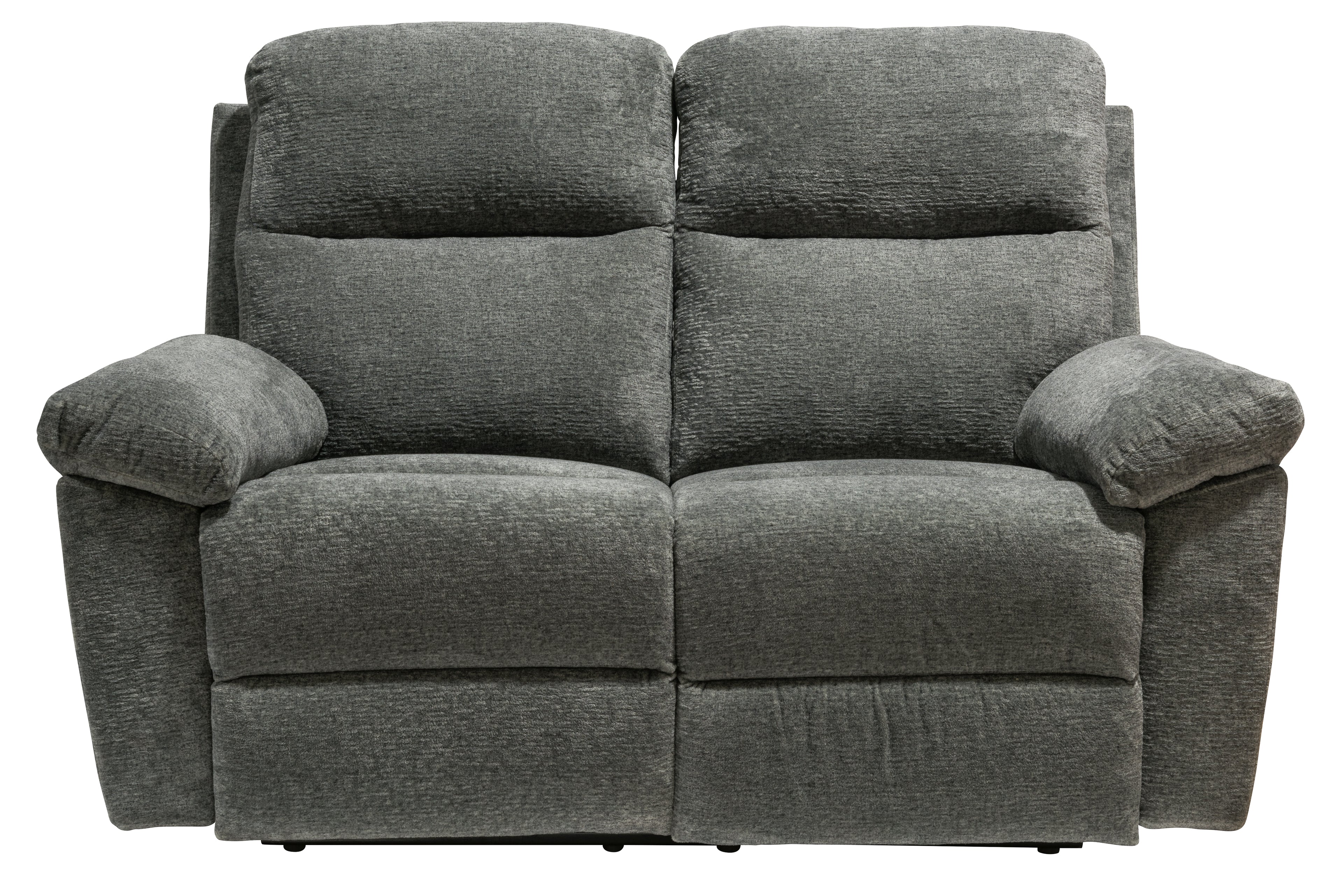 8212 Powered Recliner Loveseat Pewter Fabric