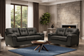 163 Slate Sofa & Loveseat
