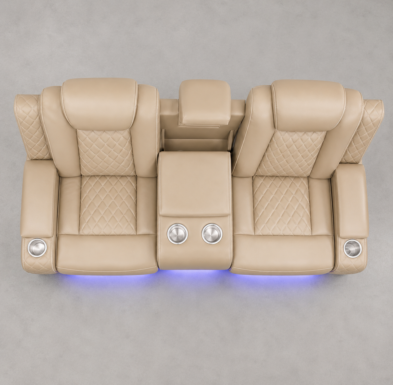 Powered Recliner Sofa (Beige) SF2829