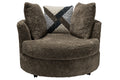 SWIVEL CHAIR BROWN