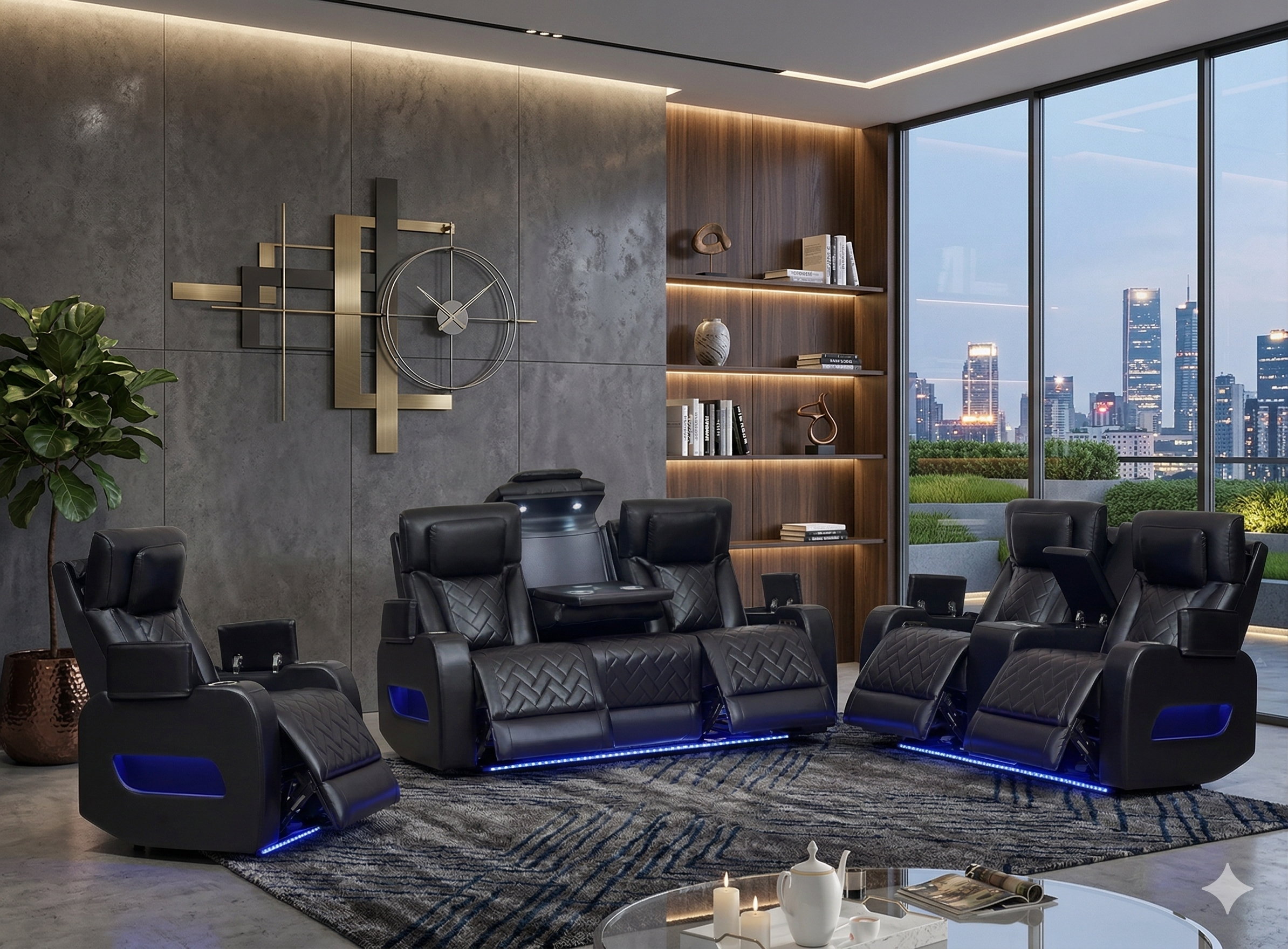 SF5868 Sofa, Love Seat and Chair