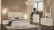 Queen White Bed Set