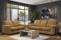 167 Sofa Loveseat Camel Living Room