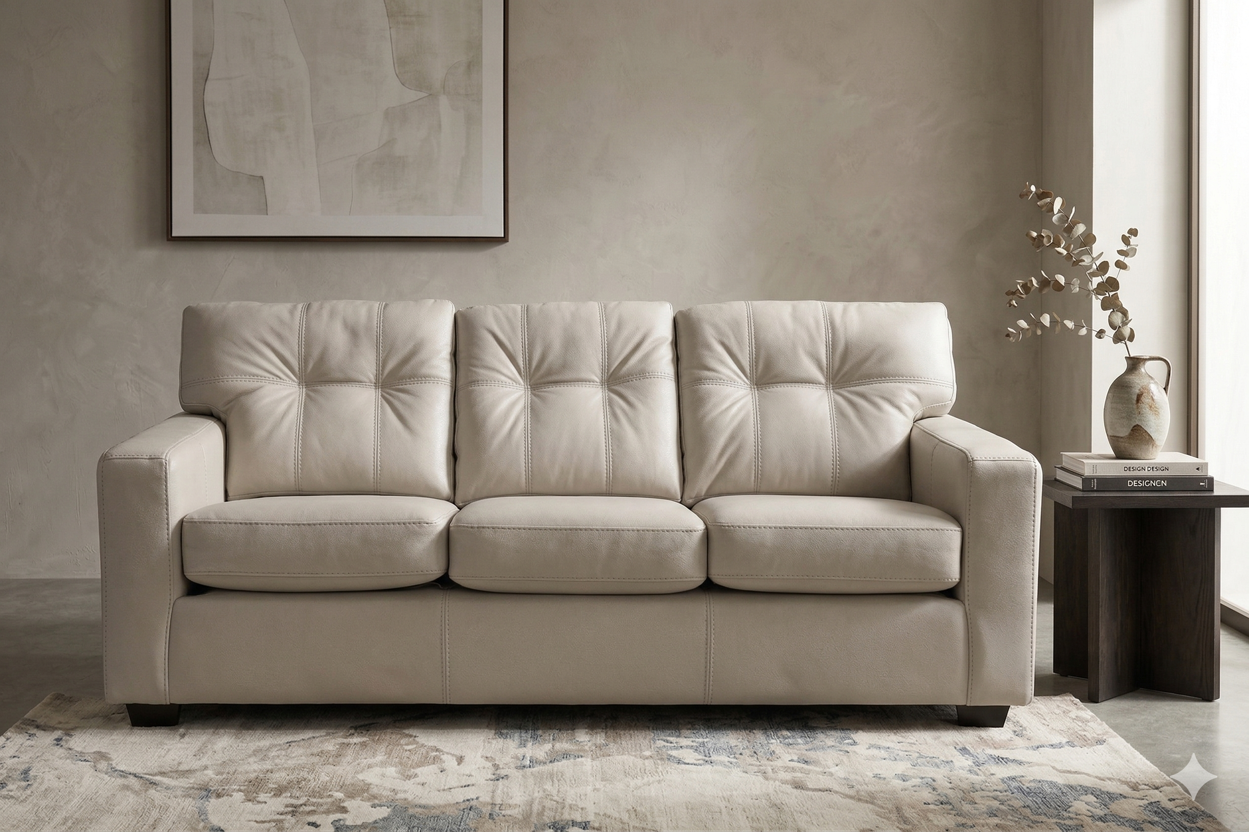 959 Sofa Beige 3 Seater