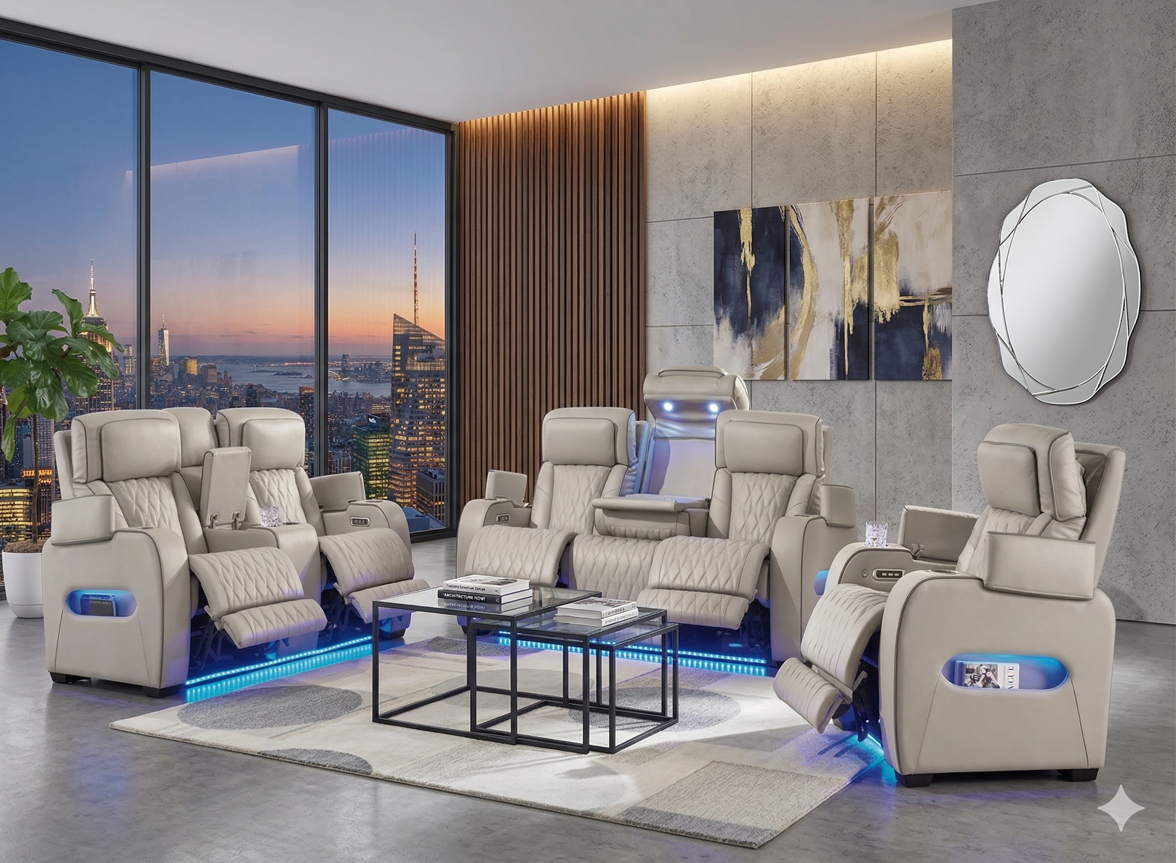 SF5869 Sofa & Love Seat