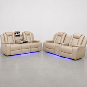 Powered Recliner Sofa (Beige) SF2829