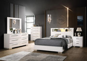 White Queen Bed Set