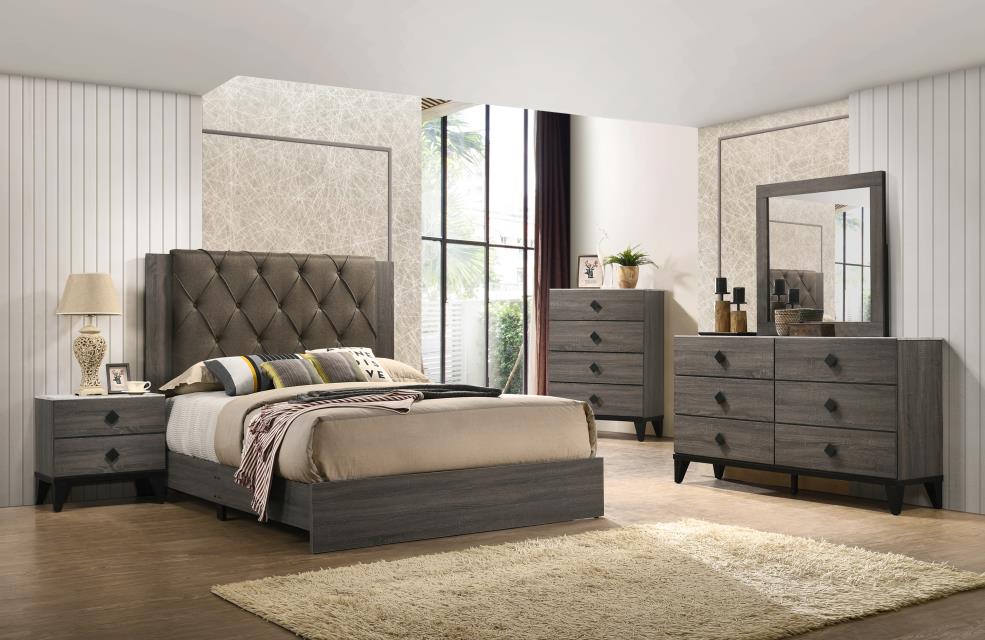 Charcoal Queen Bed Set